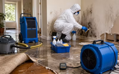 Dégâts des eaux : que faire pour le nettoyage et la décontamination ?